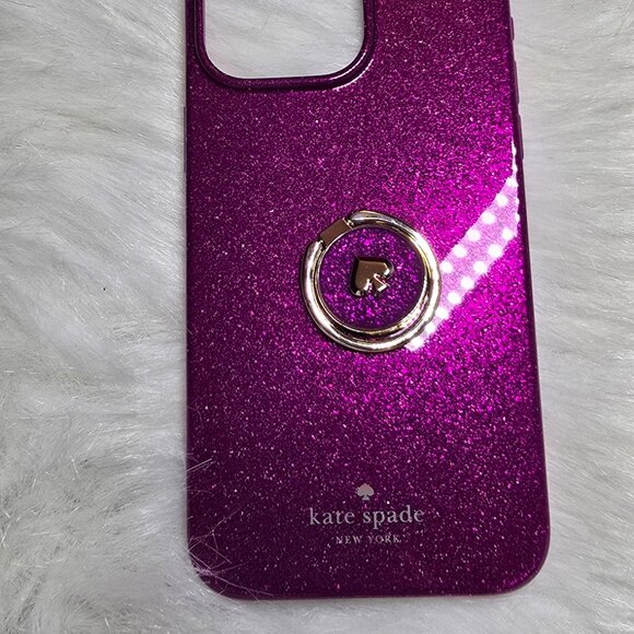 Kate Spade Glitter iPhone 15 Pro Max Case KJ077 - Picture 3 of 6